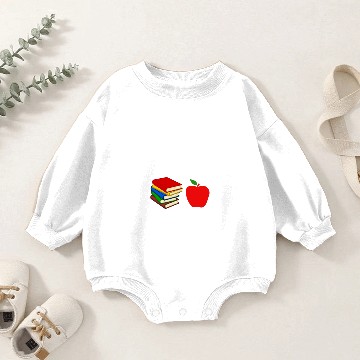 Discover Retired Teacher Baby Romper Sweatshirts
