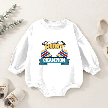 Discover Easter Egg Hunt Champion Easter Gift Baby Romper Sweatshirts