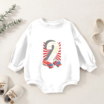 Discover Fire Brigade Baby Romper Sweatshirts 2nd Birthday Boys Fire Trolle