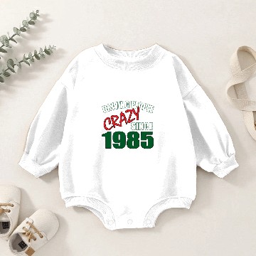 Discover Born In 1985, Funny 33rd Birthday Gift Baby Romper Sweatshirts
