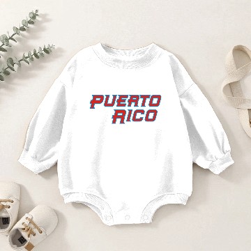 Discover Puerto Rico Baby Romper Sweatshirts