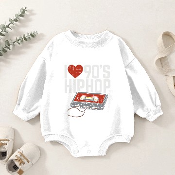 Discover 90s nostalgia Baby Romper Sweatshirts