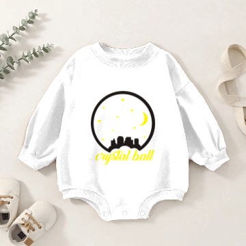 Discover crystal ball Baby Romper Sweatshirts