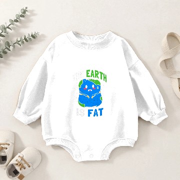 Discover Flat Earth Baby Romper Sweatshirts