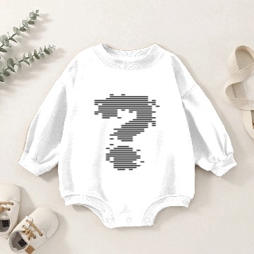 Discover Question Mark Enigma Riddler Baby Romper Sweatshirts Gift Idea