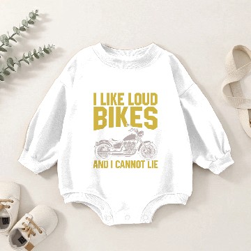 Discover Motorbike Dirt Bike Rider Motocross Funny Gift Baby Romper Sweatshirts