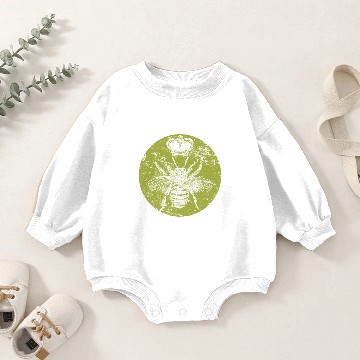 Discover Queen Bee Baby Romper Sweatshirts
