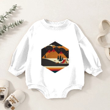 Discover ONE PEACEFUL NIGHT Baby Romper Sweatshirts