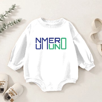 Discover Numero Uno slogan Baby Romper Sweatshirts