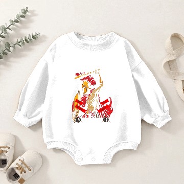 Discover Warriors Fight Sparta Baby Romper Sweatshirts