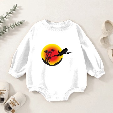 Discover supersonic transport aircraft Baby Romper Sweatshirts