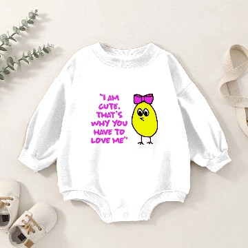 Discover Chick Hegi - Little Miss Sunshine Baby Romper Sweatshirts