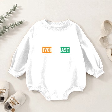 Discover Ivory Coast Baby Romper Sweatshirts