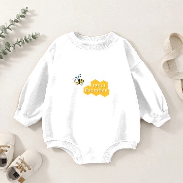 Discover Sweet honey bee collection Baby Romper Sweatshirts