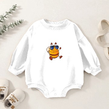 Discover Honey Bee Beekeeper Baby Romper Sweatshirts