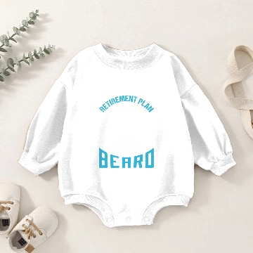 Discover Retirement Plan Grow One Awesome Beard Baby Romper Sweatshirts