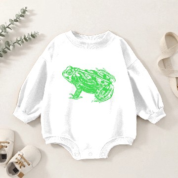 Discover Frog product - Amphibian - Toad Gifts Baby Romper Sweatshirts