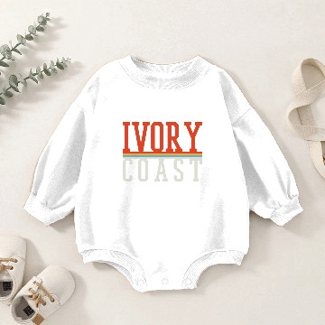Discover Ivory Coast Baby Romper Sweatshirts