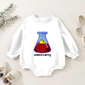 Discover Chick Hegi - Genie in a bottle Baby Romper Sweatshirts
