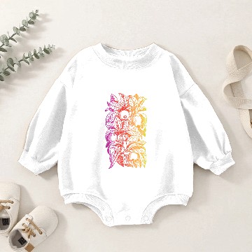 Discover Apple Tree Design Baby Romper Sweatshirts