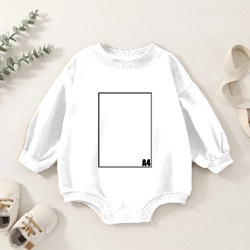 Discover A4 Paper Baby Romper Sweatshirts