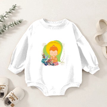 Discover Buddhism Baby Romper Sweatshirts