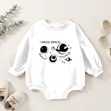 Discover I Need Space Baby Romper Sweatshirts