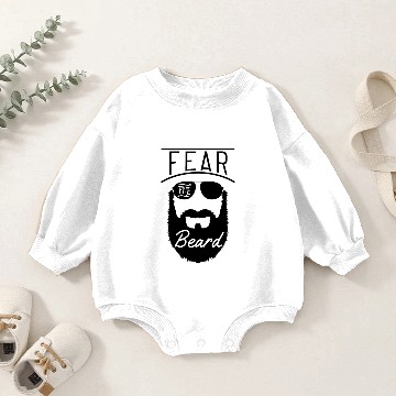 Discover Fear The Beard Gift Baby Romper Sweatshirts