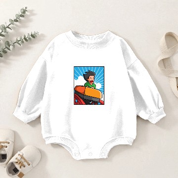 Discover Roller Coaster Lovers Funny Theme Park Junkie Gift Baby Romper Sweatshirts