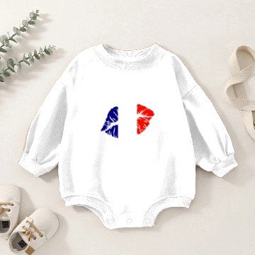 Discover France Baby Romper Sweatshirts