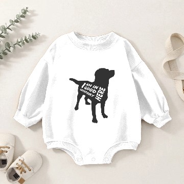 Discover I am in good company here Baby Romper Sweatshirts