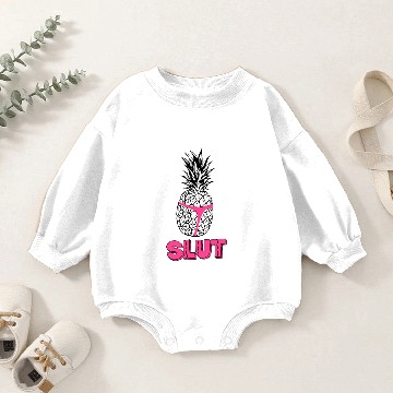 Discover Pineapple Slut Baby Romper Sweatshirts