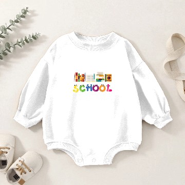Discover Funny Elementary And Middle School Librarian Baby Romper Sweatshirts