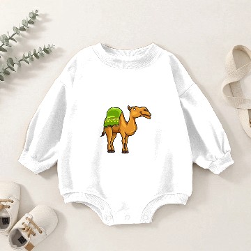 Discover Camel Lovers Hump Day Camels Funny Cute Gift Baby Romper Sweatshirts