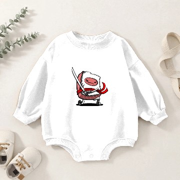 Discover Sushi Samurai Ninja Baby Romper Sweatshirts