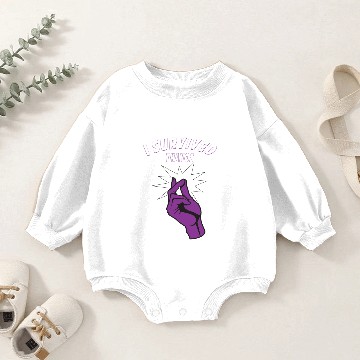 Discover i survived THANOS Baby Romper Sweatshirts