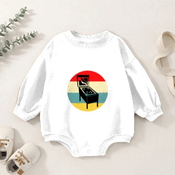 Discover Pinball Baby Romper Sweatshirts