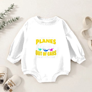 Discover Skydiving Baby Romper Sweatshirts