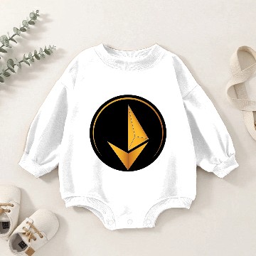 Discover James Gold Baby Romper Sweatshirts