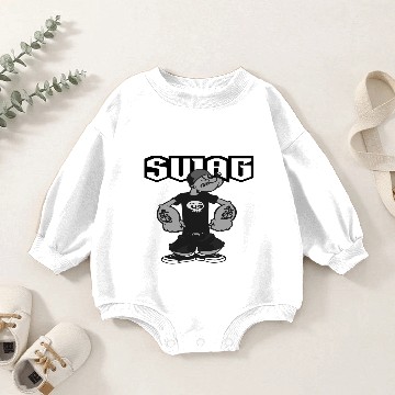 Discover Popeye SWAG Baby Romper Sweatshirts
