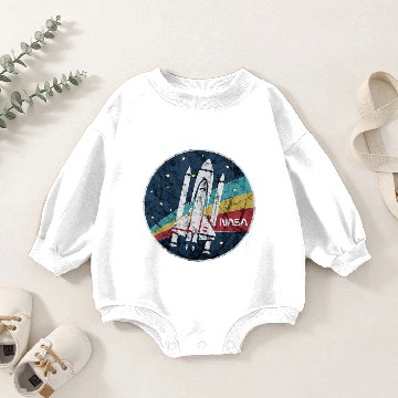 Discover Rocket NASA Astronaut Baby Romper Sweatshirts