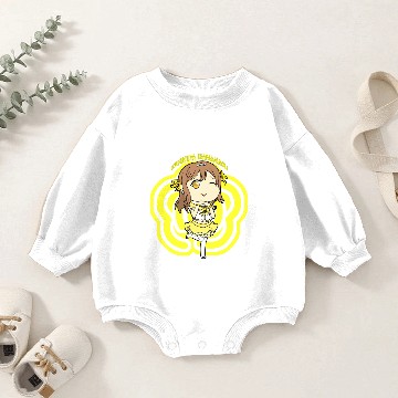 Discover Chibi Maru Koi ni Naritai Baby Romper Sweatshirts