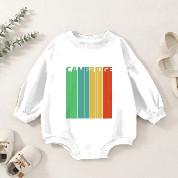 Discover Vintage Retro Cambridge Gifts Baby Romper Sweatshirts
