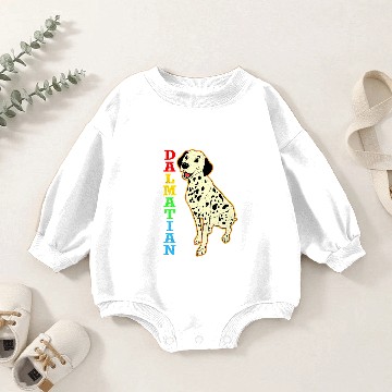 Discover Dalmatian Baby Romper Sweatshirts