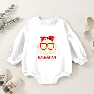 Discover Dalmatian Baby Romper Sweatshirts