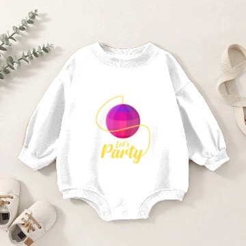 Discover disco ball Baby Romper Sweatshirts