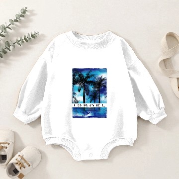 Discover Israel Baby Romper Sweatshirts