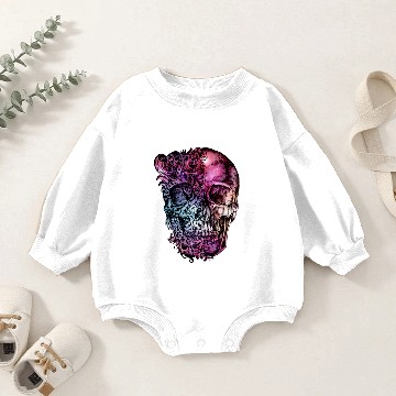 Discover skeleton head Baby Romper Sweatshirts