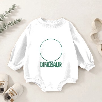 Discover Dino Stegosaurus Reptile Retro Gift Baby Romper Sweatshirts