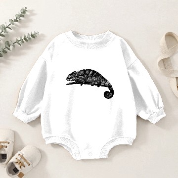 Discover chameleon black Baby Romper Sweatshirts
